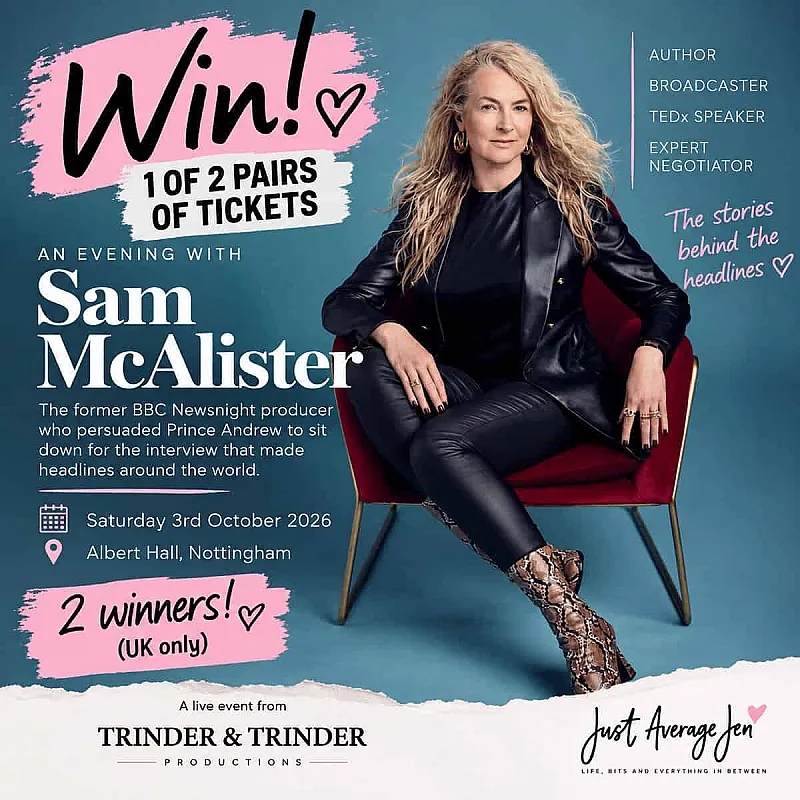 Win Tickets to An Evening with Sam McAlister in Nottingham