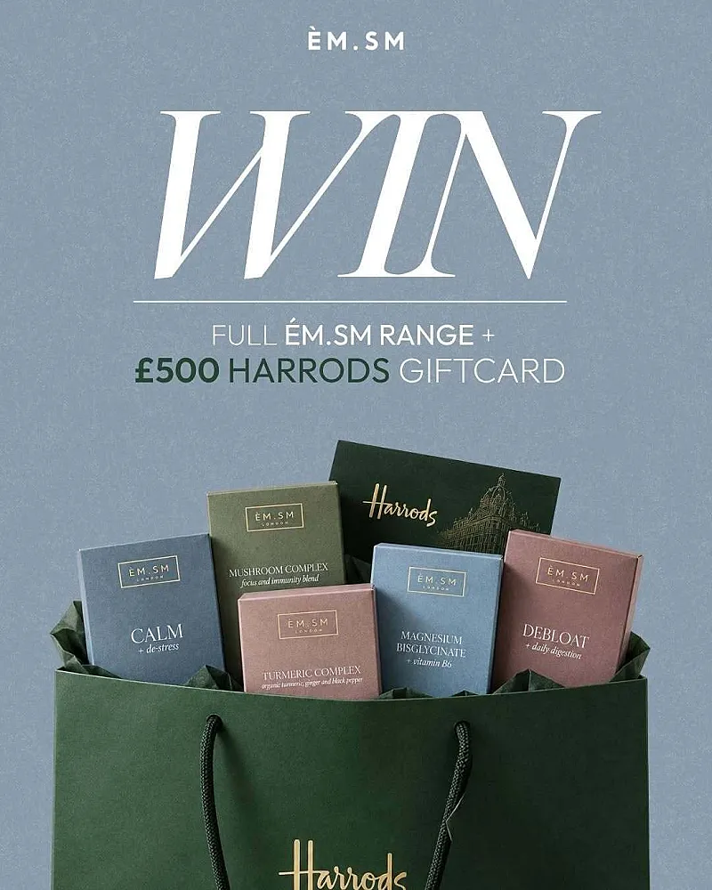 Win the Full M.SM Range and a £500 Harrods Voucher
