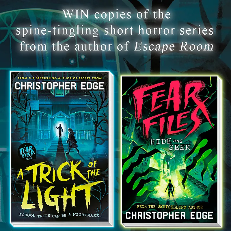 Win 1 of 5 copies of both Fear Files books