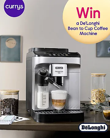 Prize image for Win a De’Longhi coffee machine from Currys