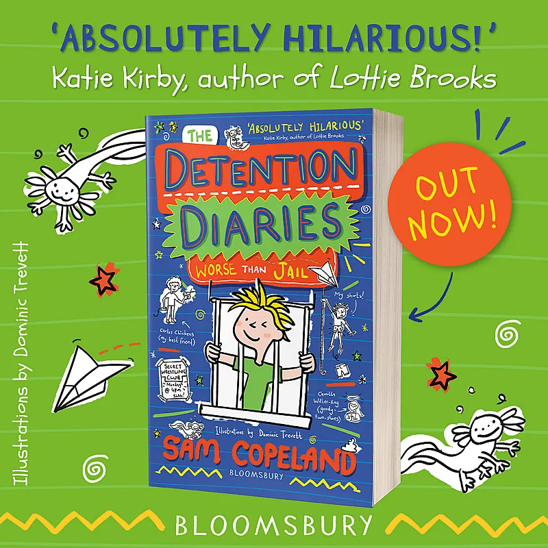 Win one of ten copies of The Detention Diaries, plus an exclusive sticker sheet