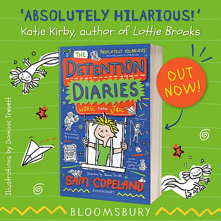 Prize image for Win one of ten copies of The Detention Diaries, plus an exclusive sticker sheet