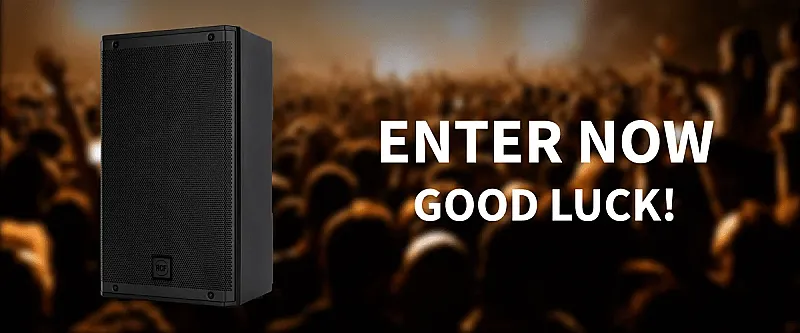 Win a RCF 10" Active PA Speaker