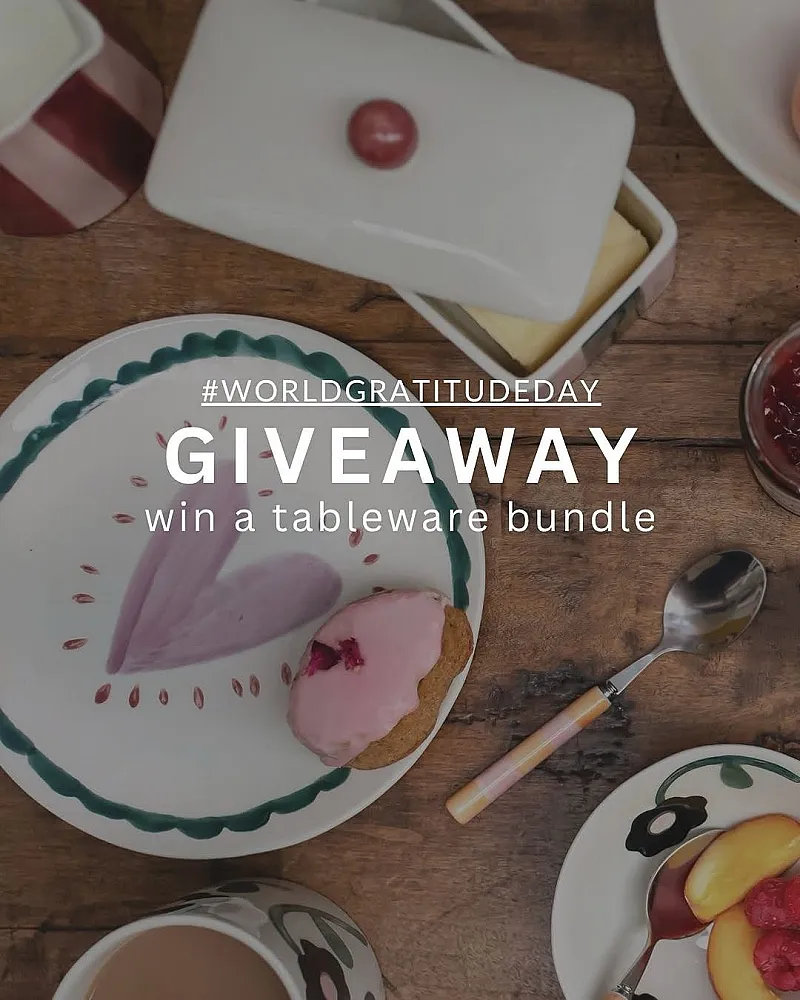 Win a tableware bundle from Caroline Gardner