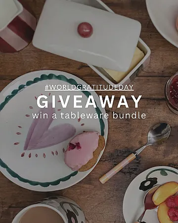 Win a tableware bundle from Caroline Gardner