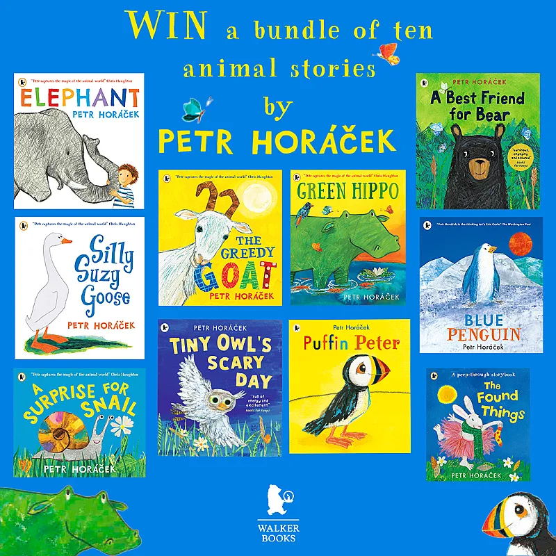 Win a bundle of Petr Horacek's books