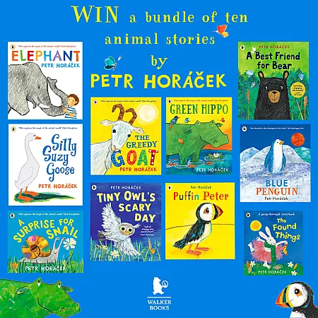 Prize image for Win a bundle of Petr Horacek's books