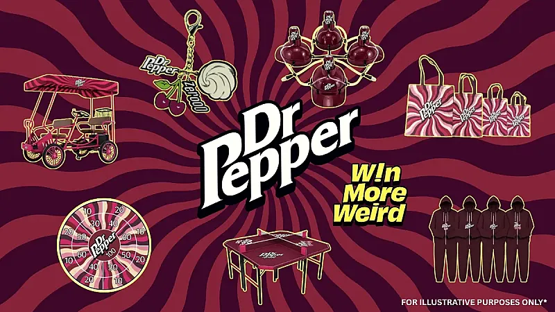 Win Dr Pepper merchandise prizes