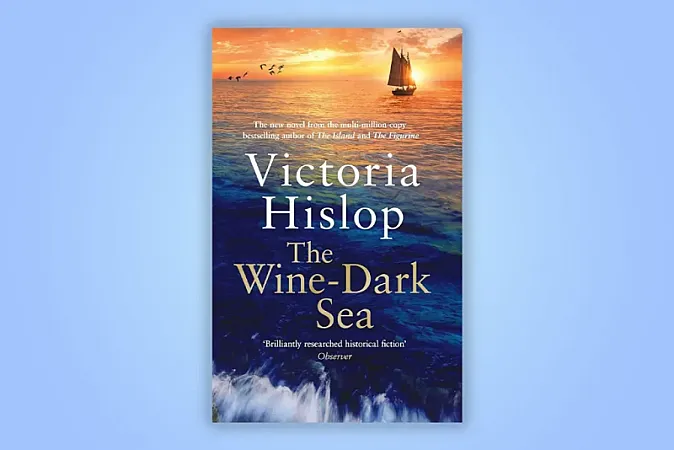 Prize image for Win a copy of The Wine-Dark Sea by Victoria Hislop