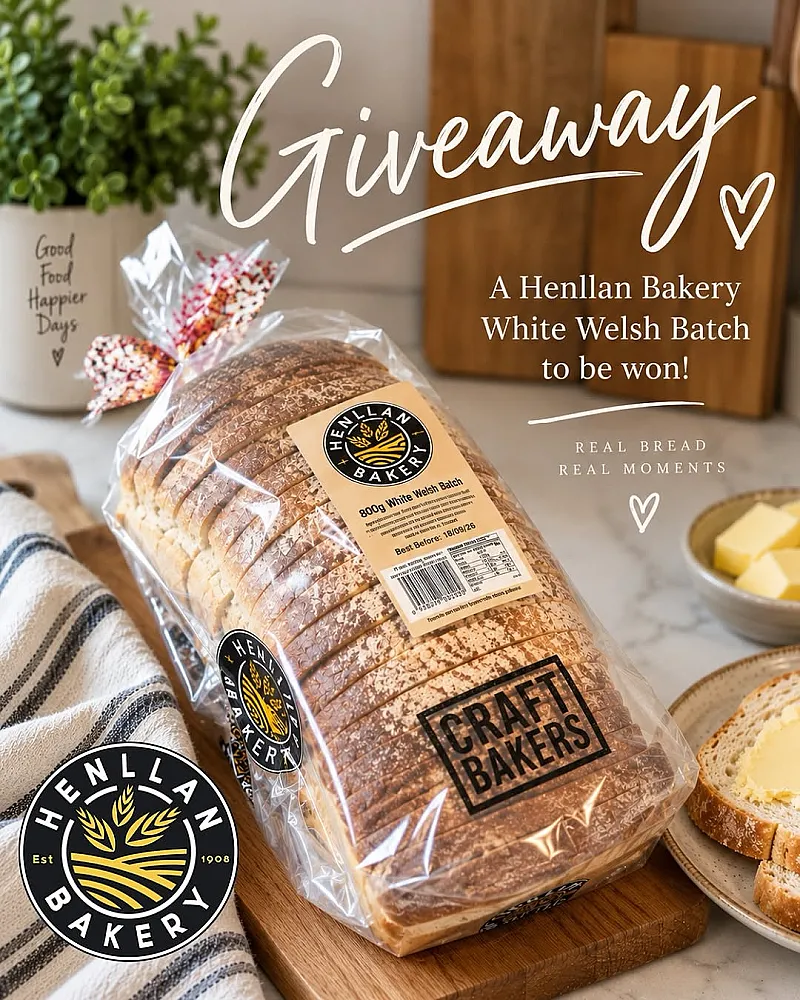 Win a delicious White Welsh Batch loaf