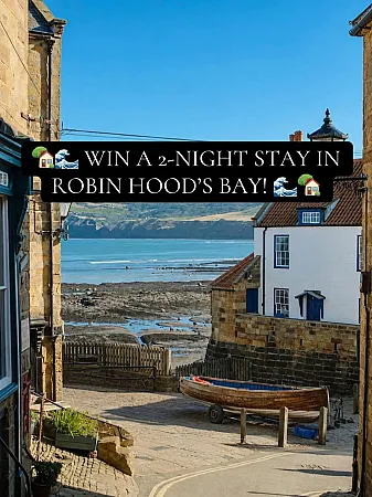Win a 2-night stay in stunning Robin Hood’s Bay