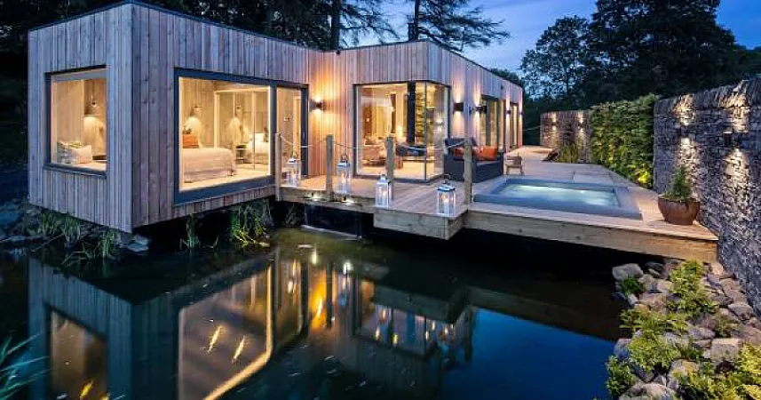 Prize image for Win a 1-Night Spa Lodge Stay for 2 + Michelin-Starred Dining at Gilpin Hotel