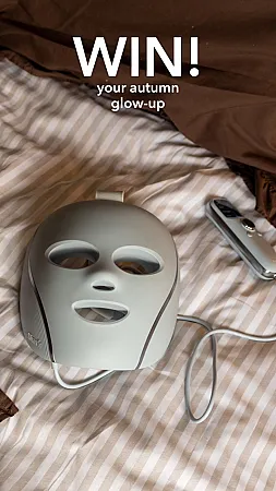 Prize image for Win a £500 Dunelm Gift Card plus a Shark CryoGlow LED Face Mask!