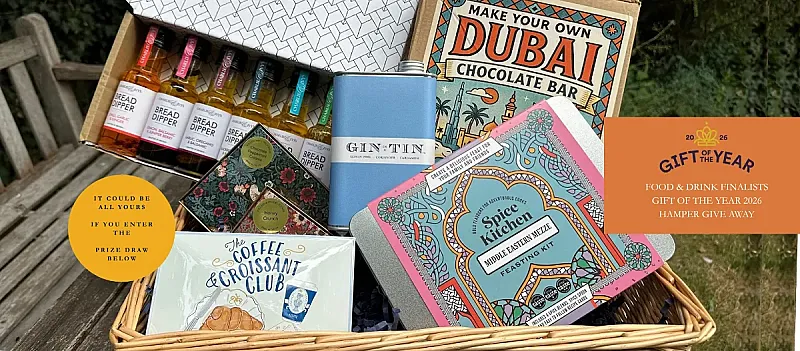 Win a Food and Drink Hamper from Gift of The Year Finalists