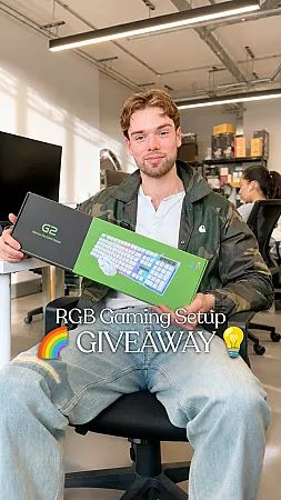 Prize image for Win a RGB Keyboard & Mouse Set from Aliexpress