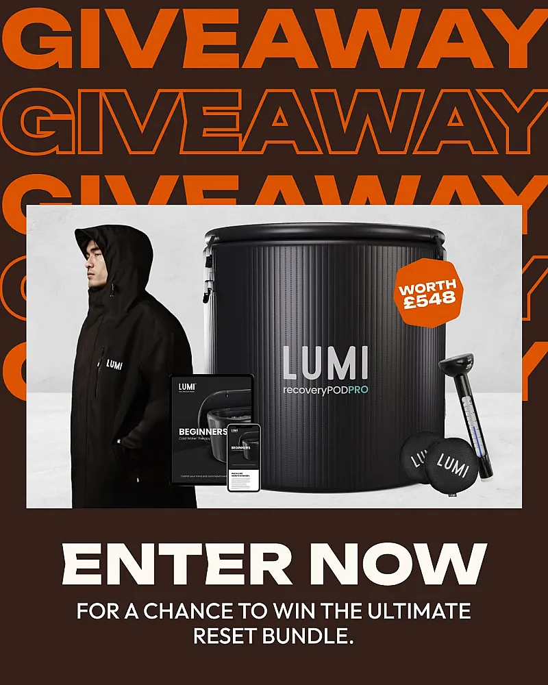 Win a LUMI recovery POD PRO, robe + guide