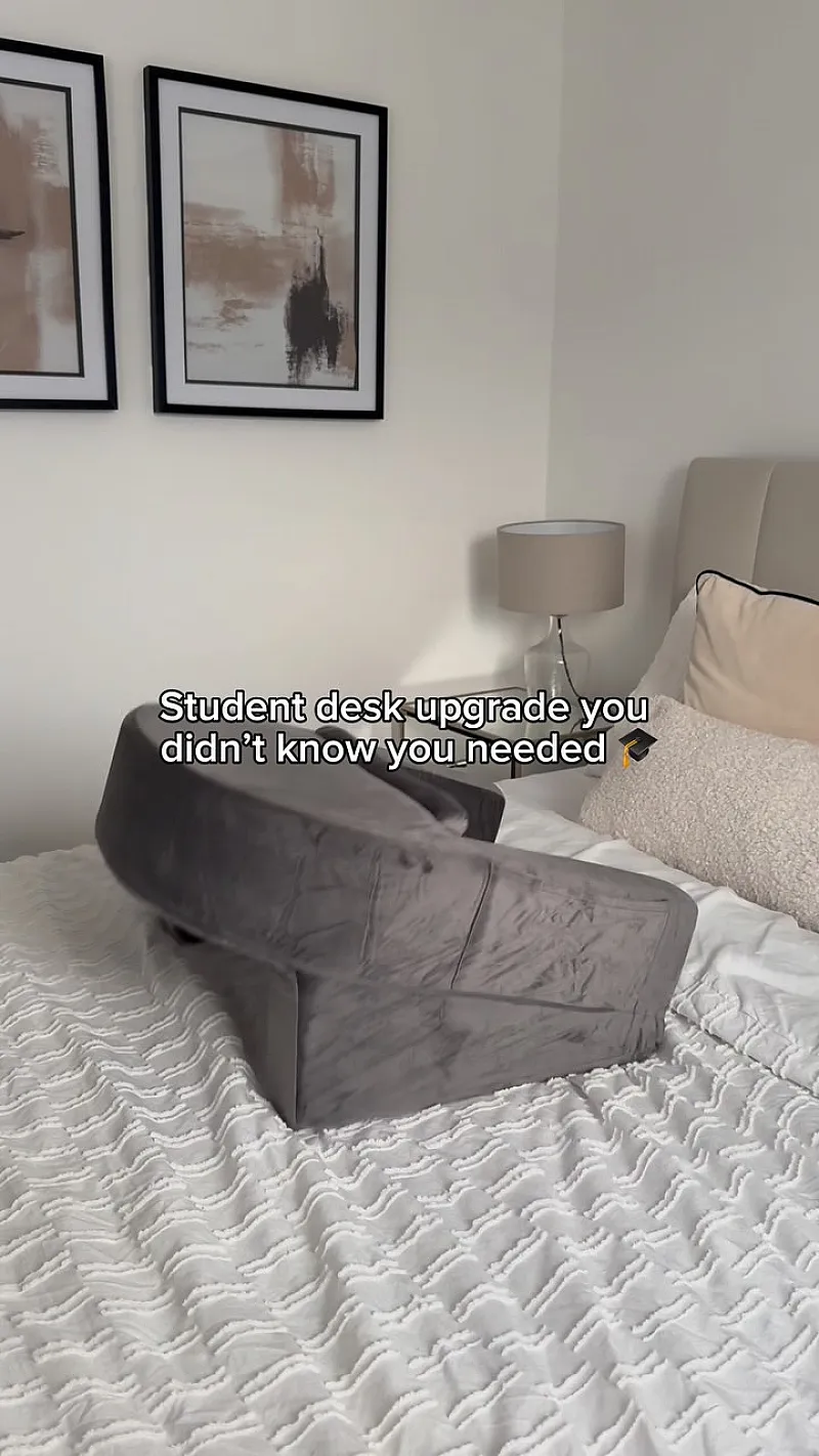 Win a Charcoal Desk Pillow!