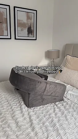 Prize image for Win a Charcoal Desk Pillow!