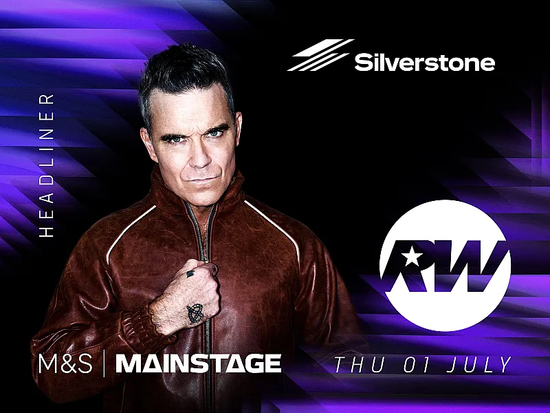 Win tickets to see Robbie Williams at Silverstone