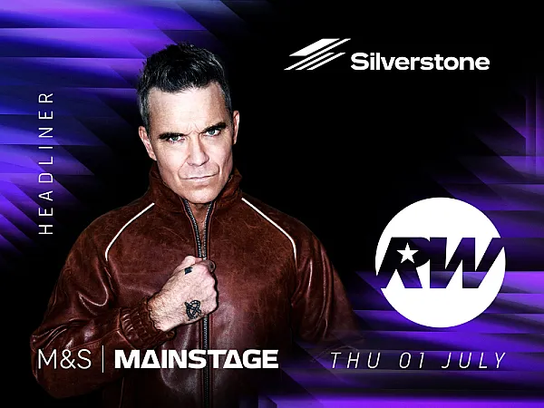 Prize image for Win tickets to see Robbie Williams at Silverstone