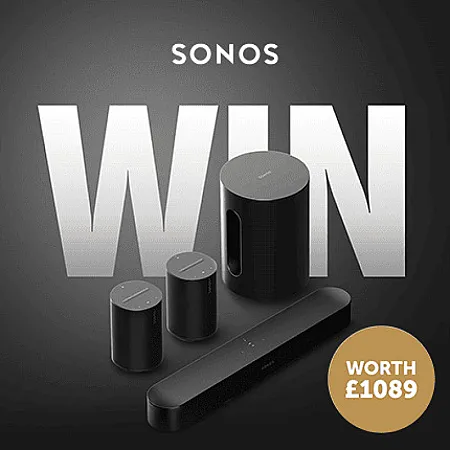Prize image for Win a Sonos Smart Wireless Cinema System