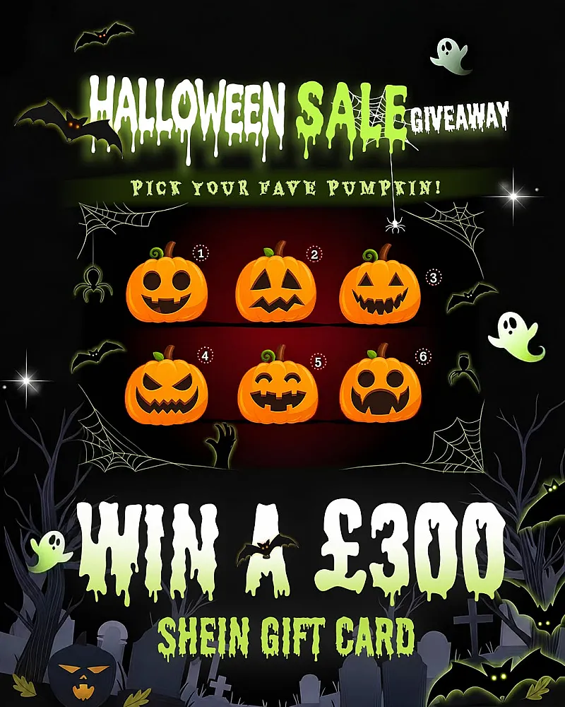 Win a £300 SHEIN GIFT CARD