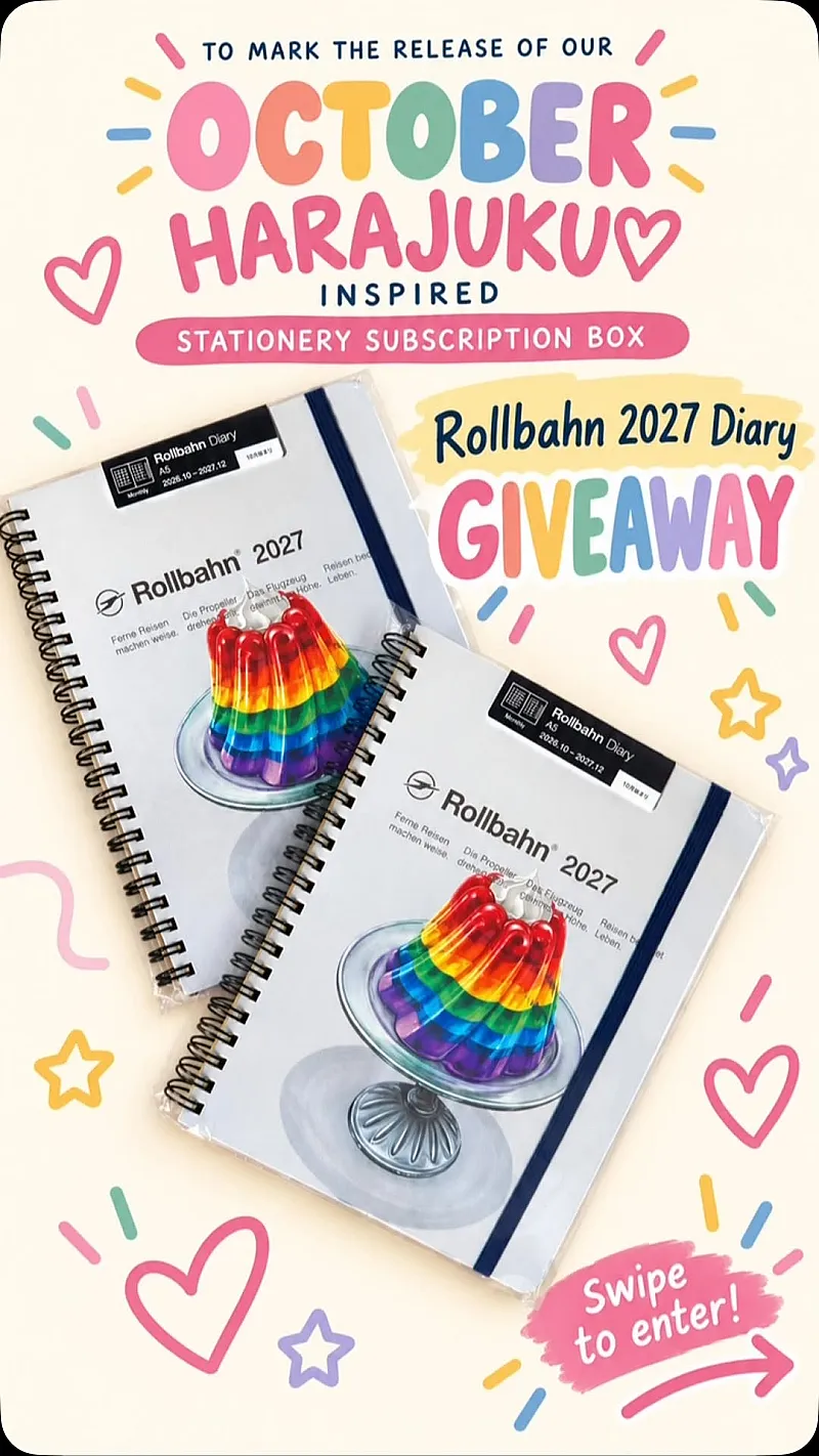 Win a Rollbahn 2027 Diary