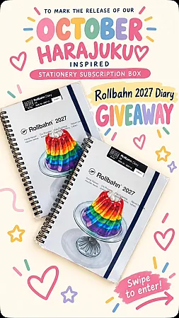 Win a Rollbahn 2027 Diary