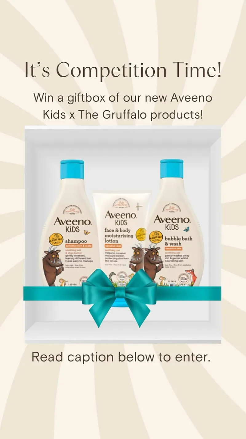 Win an Aveeno® Kids x Gruffalo Bundle!