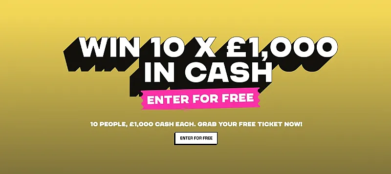 Win £1,000 Cash