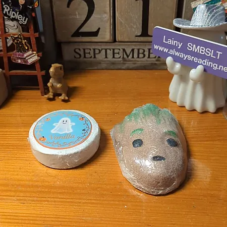 Win an I am Groot bathbomb or Ghost shower steamer