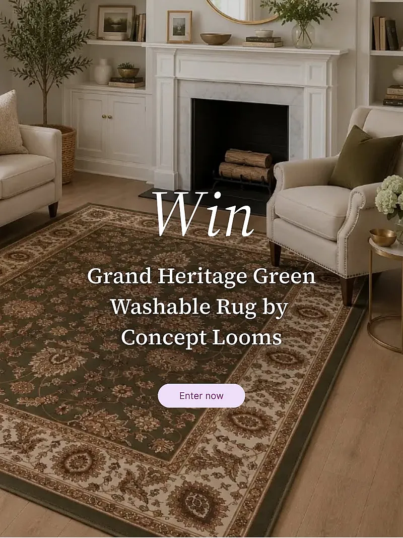 Win a Grand Heritage Green Rug