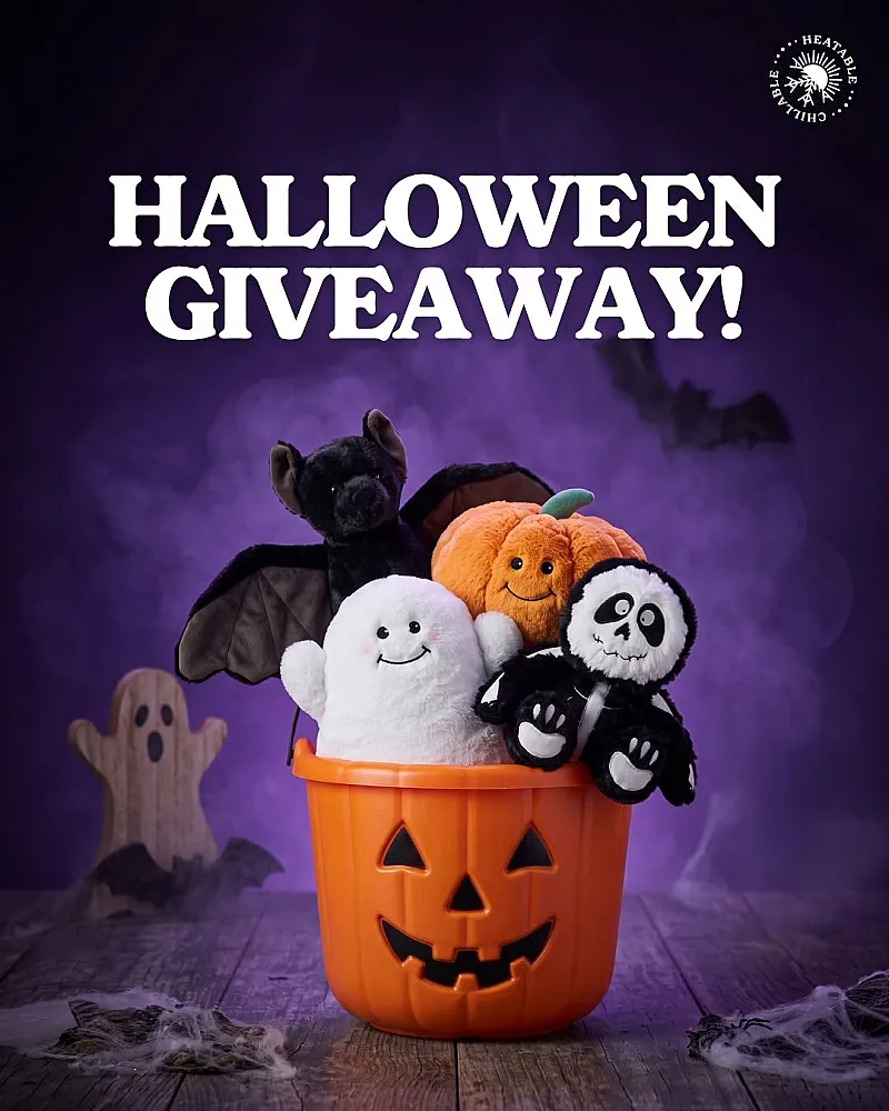Win the cosiest Warmies Halloween friends