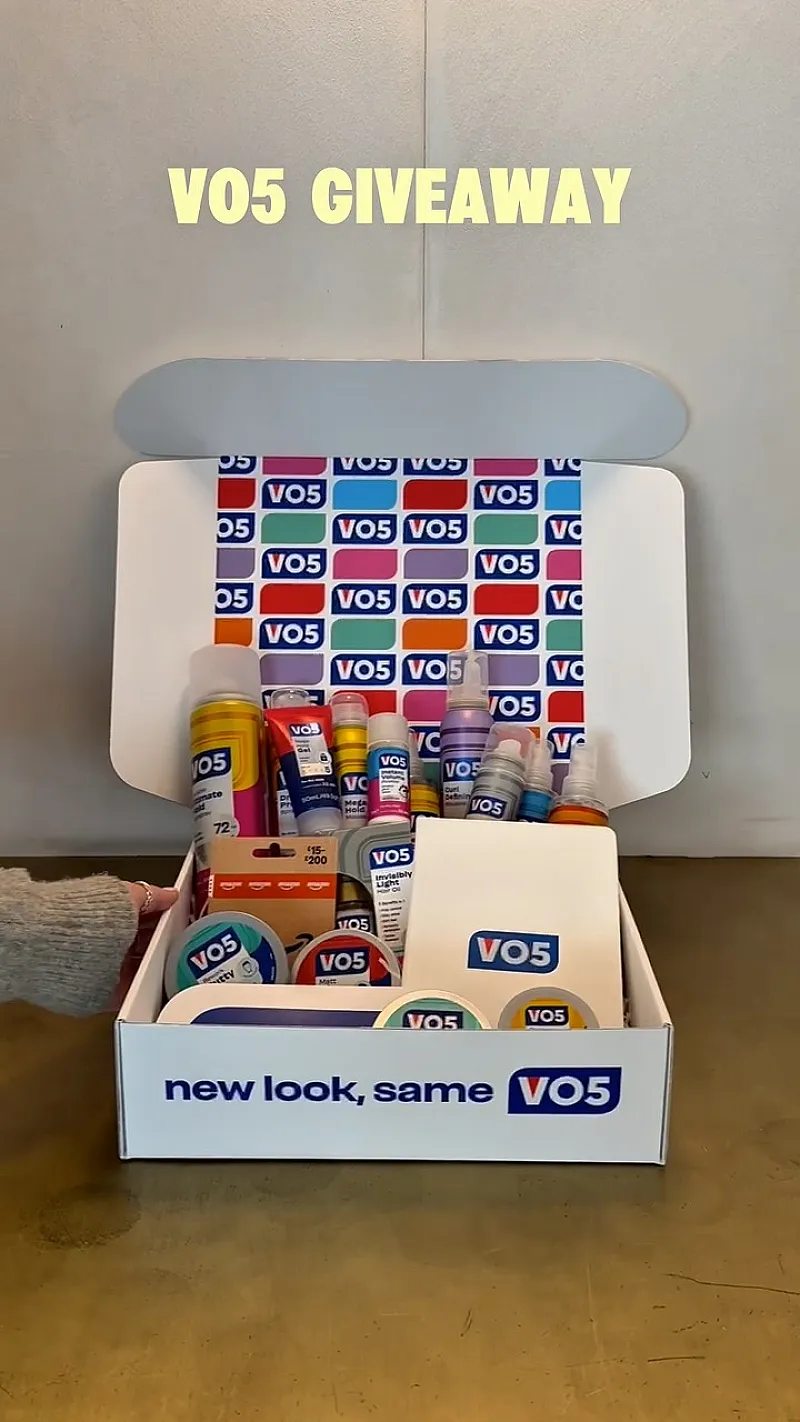 Win a £50 voucher & VO5 goodies