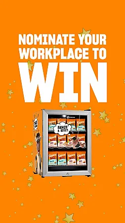 Prize image for Win 1 of 5 Quorn Branded Fridges, Filled with Quorn Snacks!