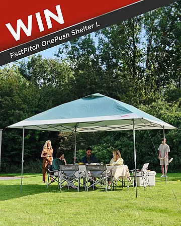 Prize image for Win a FastPitch OnePush Shelter L worth £250!