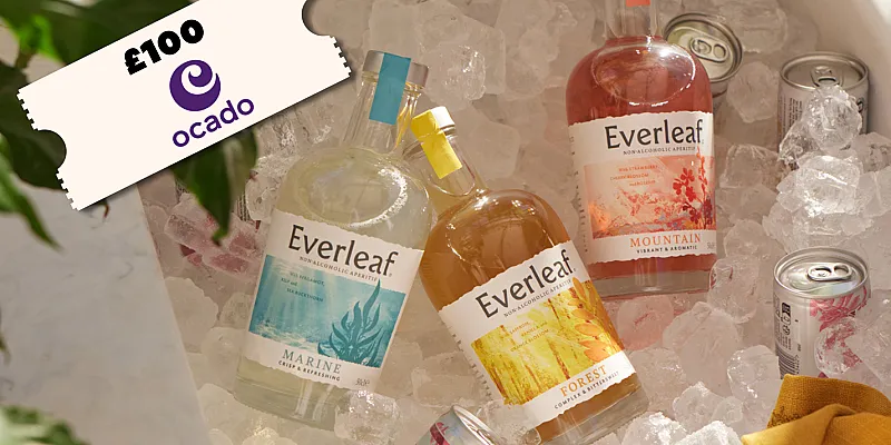 Win a premium non-alcoholic apéritif bundle and £100 Ocado voucher