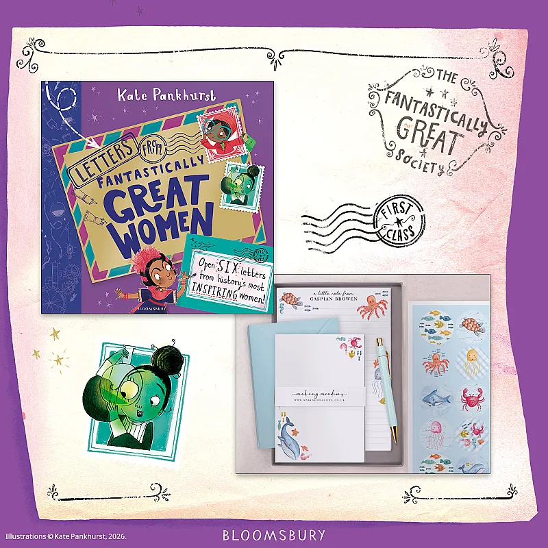 Win a copy of Letters from Fantastically Great Women plus a personalised letter writing kit