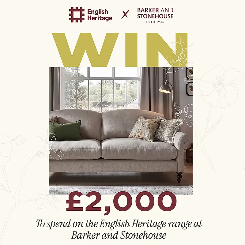 Win £2,000 to spend online or in-store with Barker & Stonehouse