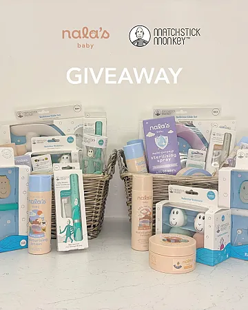 Prize image for Win a bundle of goodies from Nala’s Baby x Matchstick Monkey