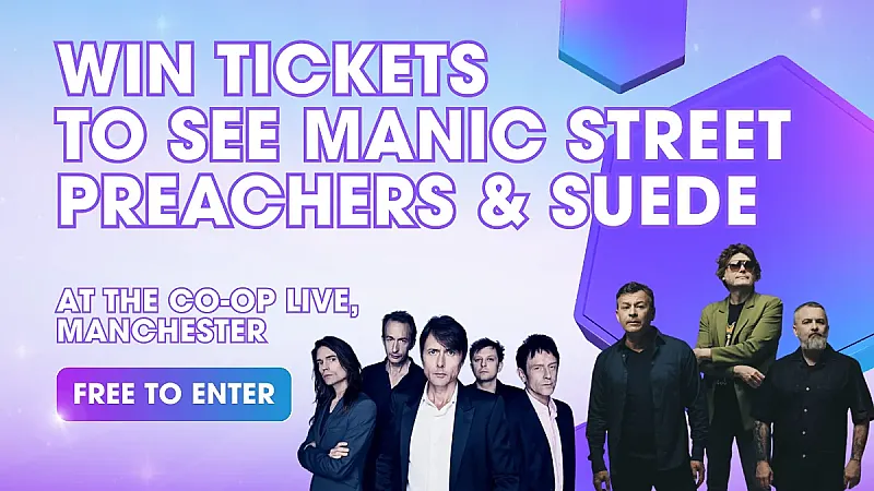 Prize image for Win Two Tickets to See Manic Street Preachers and Suede