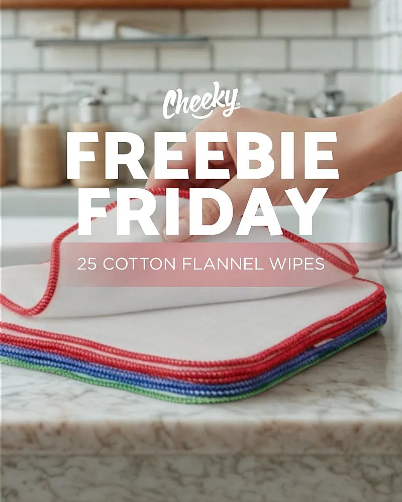 Win 25 Cotton Flannel Wipes