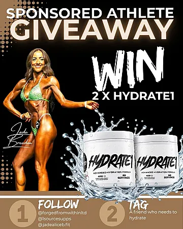 Prize image for Win 2 tubs of 1 Source Supplements Hydrate1