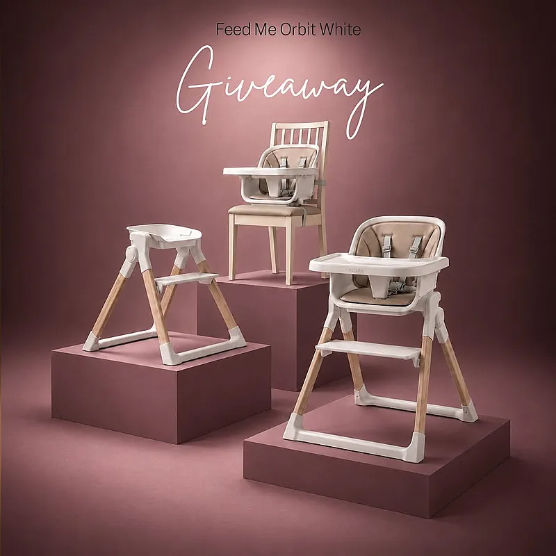 Win a Feed Me Orbit White!