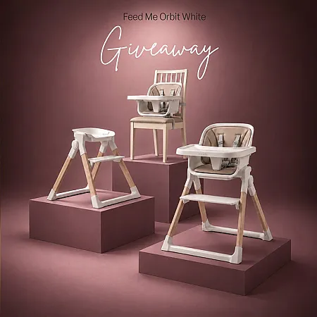 Win a Feed Me Orbit White!