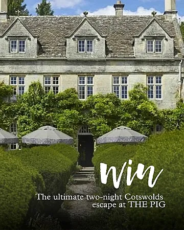 Win the ultimate two-night Cotswolds escape at THE PIG
