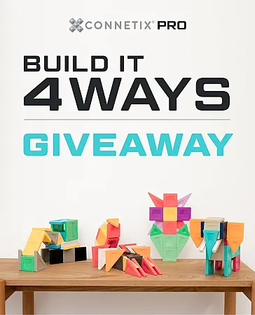 Prize image for Win all four NEW CONNETIX PRO Build it 4 ways packs!