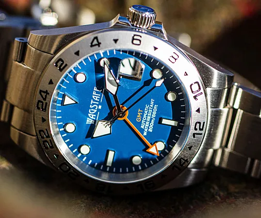 Prize image for Win a £949 Wagstaff SW9 GMT Watch
