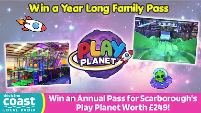 Win A Year's Free Family Entry at Play Planet Scarborough
