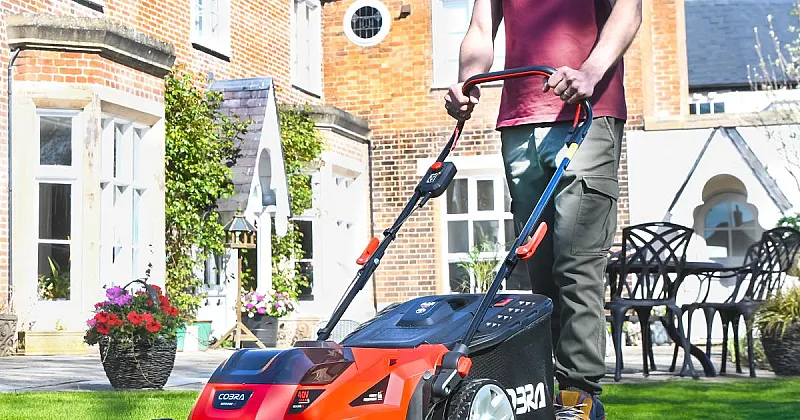 Win a £300 Cobra MX4340VX Cordless Lawnmower